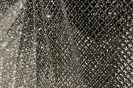 Knit fabric with Diamond