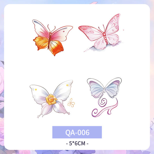 4 Butterfly TATOO QA006